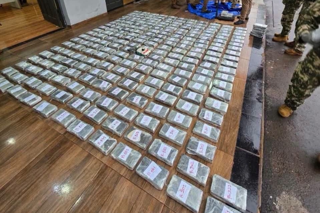 261 kilos de cocaína con «sello» de cigarrillo